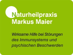 Naturheilpraxis Markus Maier Heilbronn Homöopathie, Hormone, Hormontherapie, Schüssler-Salze, Bachblüten, Entgiftung, Gesprächstherapie, NLP, Psychosomatik